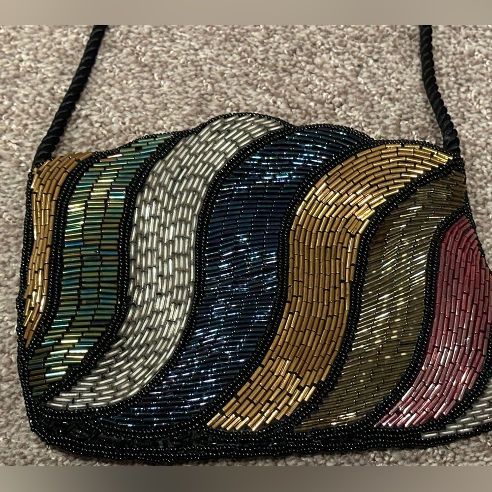 VINTAGE La Regale beaded purse - Picture 2 of 6